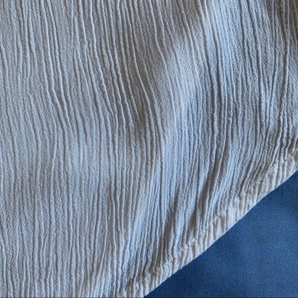 Ava & Viv White Textured Blouse - Picture 3 of 8